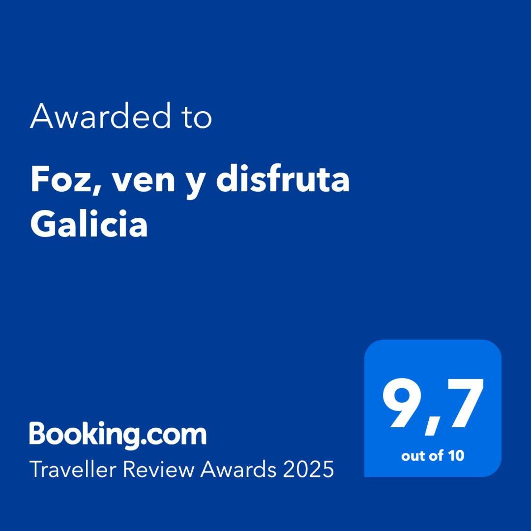 Foz, Ven Y Disfruta Galicia Apartment ภายนอก รูปภาพ